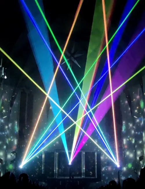 Licht- und Lasershow